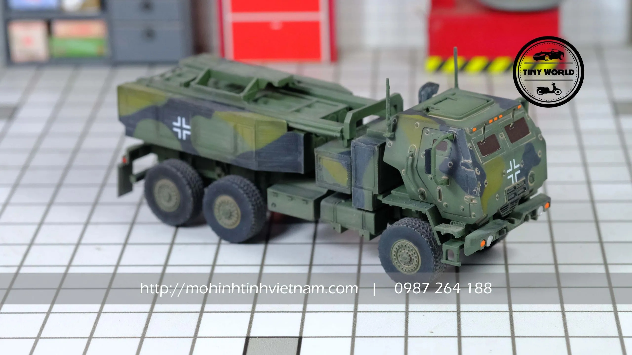 MÔ HÌNH HỆ THỐNG TÊN LỬA M142 HIMARS (XANH) DRAGON MODELS