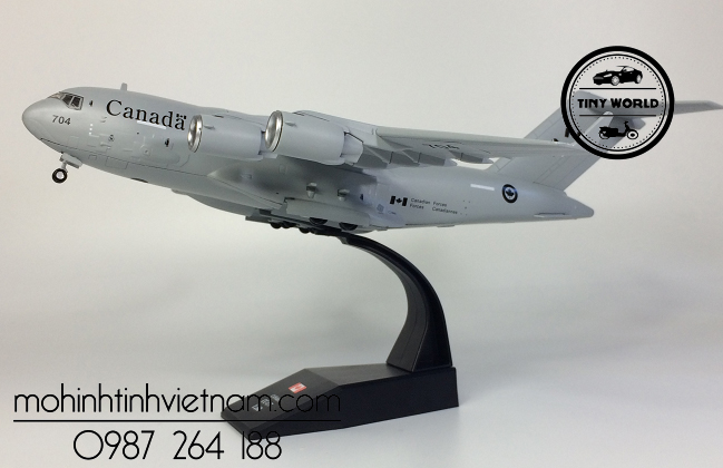 MÔ HÌNH MÁY BAY CANADA CC-177 (GHI) 1:200 WLTK