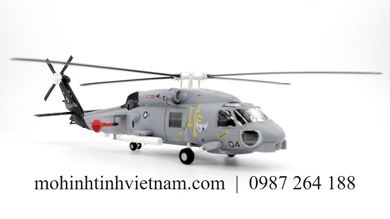 MÔ HÌNH MÁY BAY TRỰC THĂNG SH-60B SEAHAWK HSM-41 (XÁM) 1:72 EASY MODEL