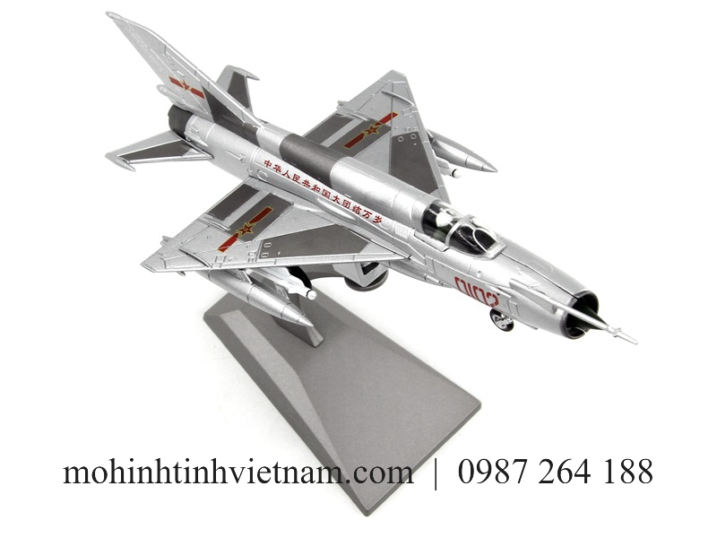 MÔ HÌNH MÁY BAY MIG-21 (BẠC) 1:72 AMER