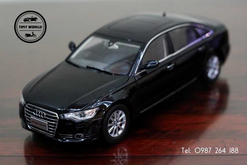 MÔ HÌNH Ô TÔ AUDI A6L (ĐEN) 1:18 PAUDI