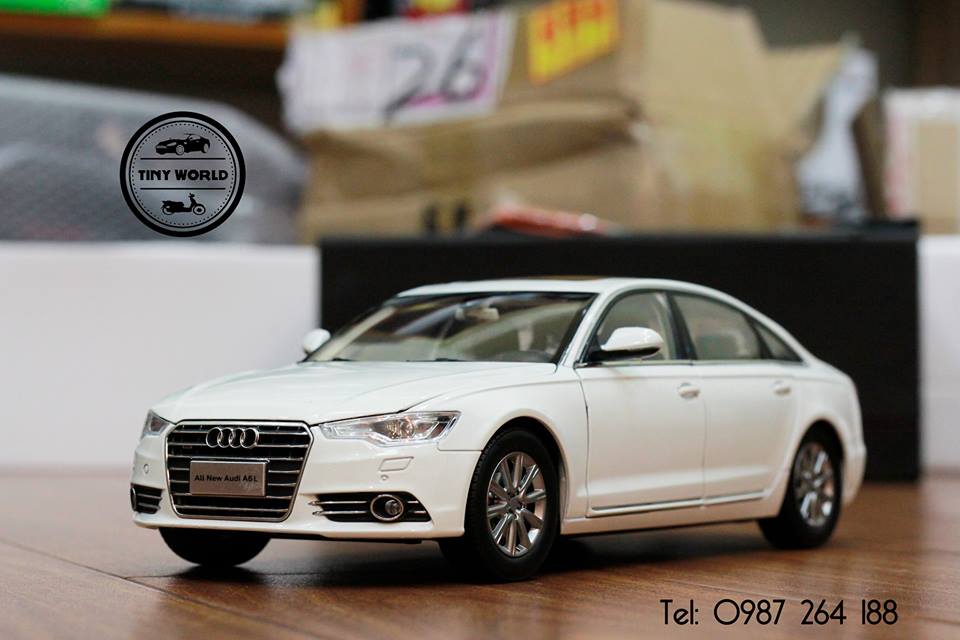 MÔ HÌNH Ô TÔ AUDI A6L (TRẮNG) 1:18 PAUDI