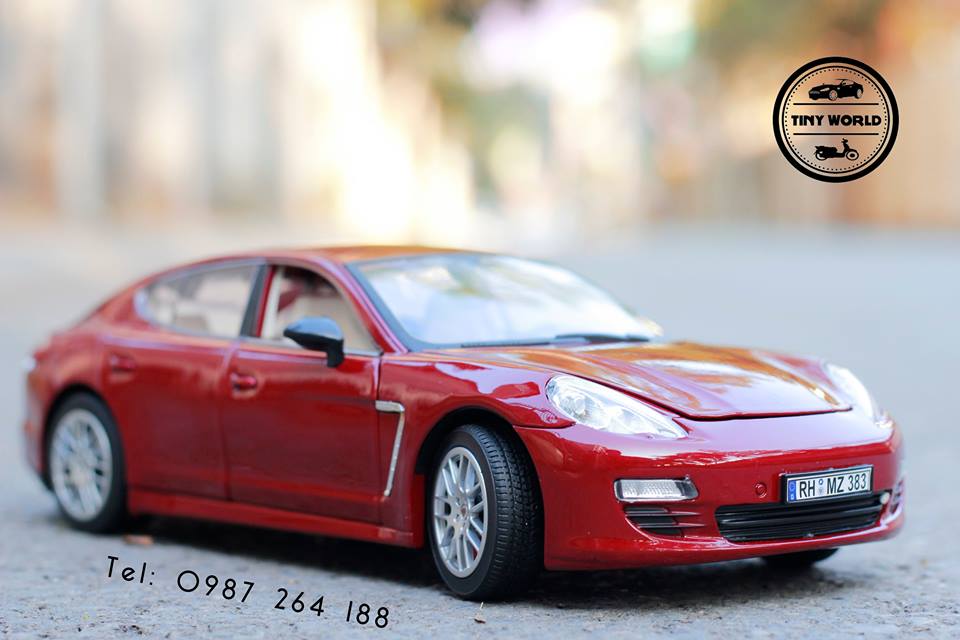 MÔ HÌNH Ô TÔ PORSCHE PANAMERA S (ĐỎ) 1:18 MZ