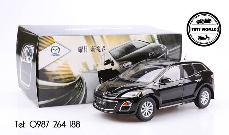 MÔ HÌNH Ô TÔ MAZDA CX-7 (ĐEN) 1:18 PAUDI