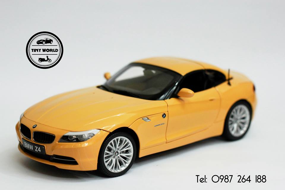 MÔ HÌNH Ô TÔ BMW Z4 (VÀNG) 1:18 KYOSHO
