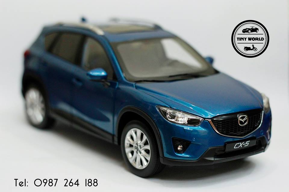 MÔ HÌNH Ô TÔ MAZDA CX-5 (XANH) 1:18 PAUDI