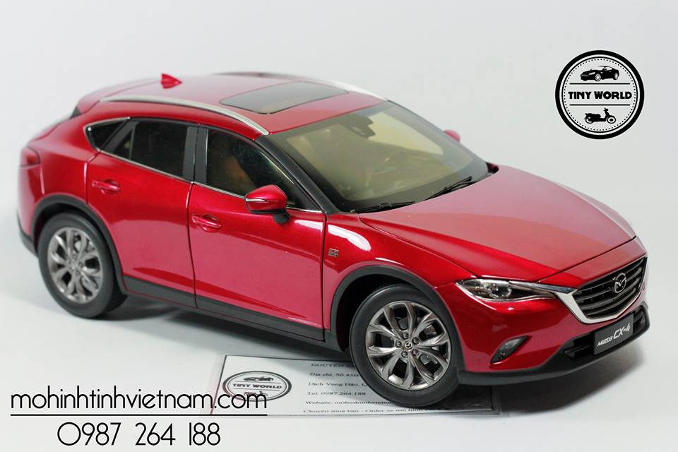 MÔ HÌNH Ô TÔ MAZDA CX-4 (ĐỎ) 1:18 PAUDI
