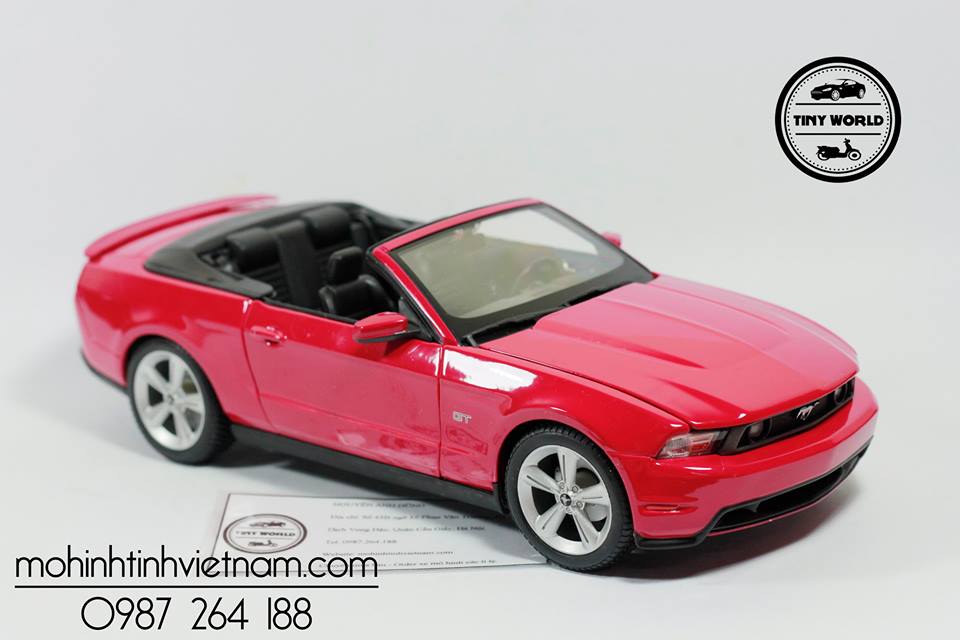 MÔ HÌNH Ô TÔ FORD MUSTANG GT 2010 (ĐỎ) 1:18 MAISTO