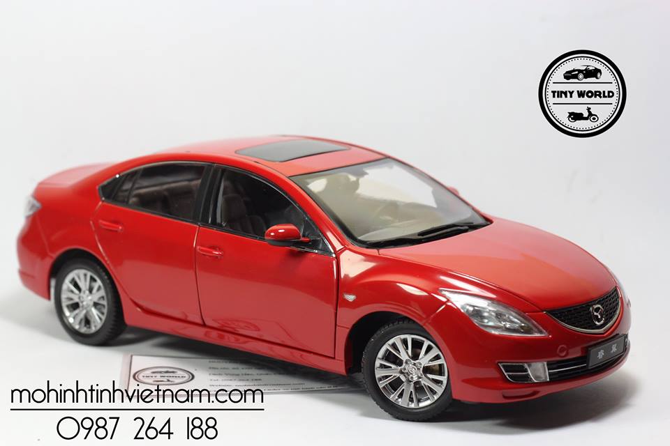 MÔ HÌNH Ô TÔ MAZDA 6 2009 (ĐỎ) 1:18 PAUDI