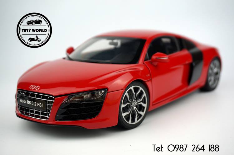 MÔ HÌNH Ô TÔ AUDI R8 GT (ĐỎ) 1:18 KYOSHO
