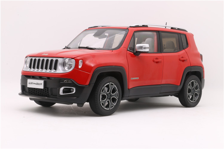 MÔ HÌNH Ô TÔ JEEP RENEGADE 2016 (ĐỎ) 1:18 DEALER