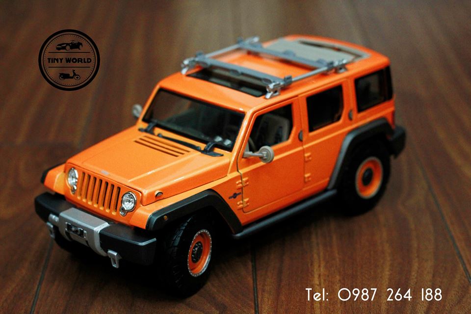 MÔ HÌNH Ô TÔ JEEP RESCUSE CONCEPT (CAM) 1:18 MAISTO