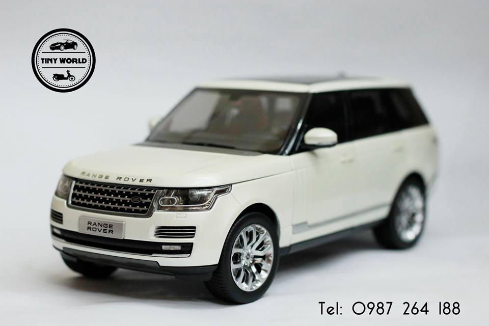 MÔ HÌNH Ô TÔ LAND ROVER RANGE ROVER (TRẮNG) 1:18 GTAUTOS