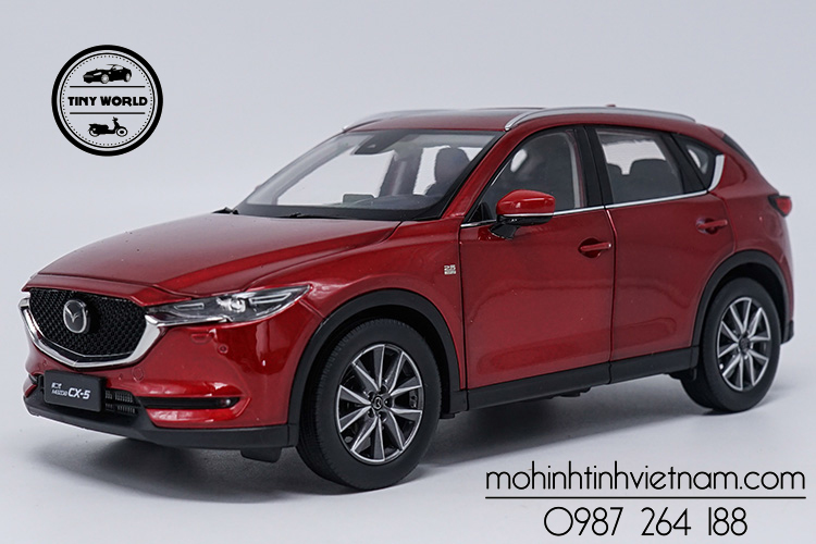 MÔ HÌNH Ô TÔ MÔ HÌNH Ô TÔ MAZDA CX-5 2018 (ĐỎ) 1:18 PAUDI