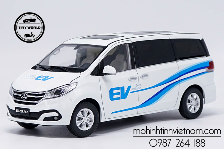 MÔ HÌNH Ô TÔ MAXUS G10 EG10 MPV (TRẮNG) 1:18 DEALER