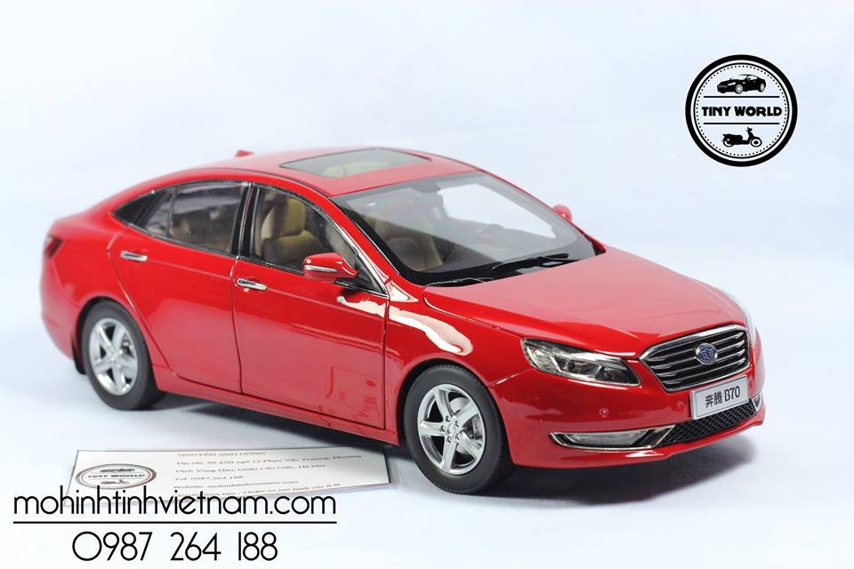 MÔ HÌNH Ô TÔ PENTIUM B70 (ĐỎ) 1:18 DEALER