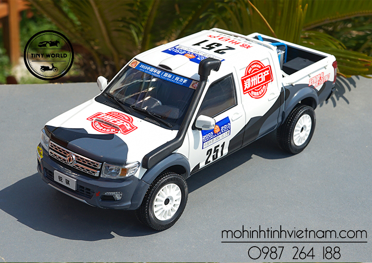 MÔ HÌNH Ô TÔ DONGFENG PICKUP (XÁM) 1:18 DEALER