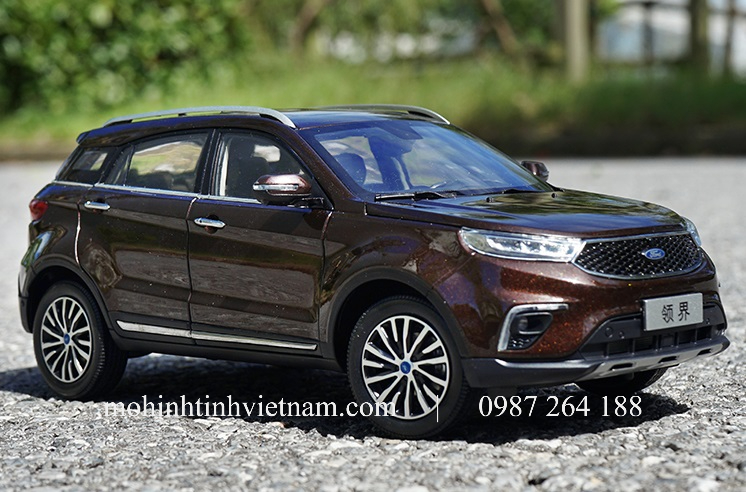 MÔ HÌNH Ô TÔ FORD TERRITORY 2019 (NÂU) 1:18 DEALER