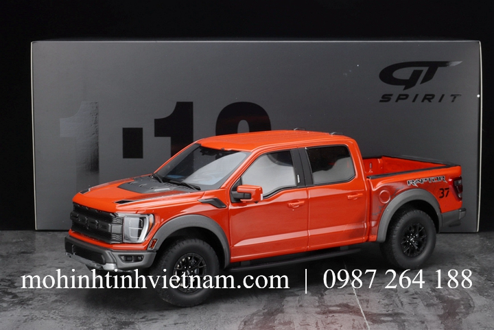 MÔ HÌNH Ô TÔ FORD F150 RAPTOR 2022 (CAM) 1:18 GT SPIRIT