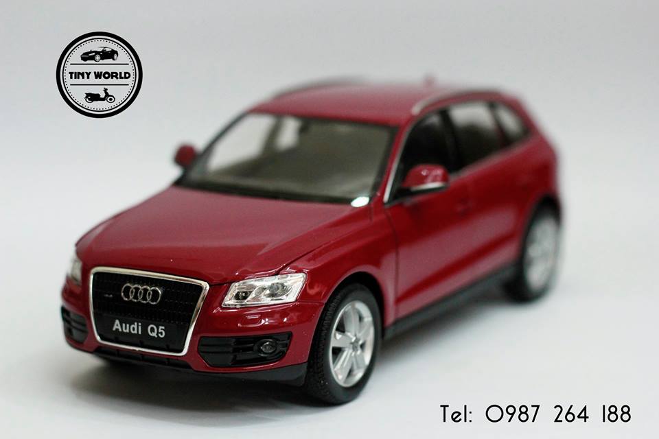MÔ HÌNH Ô TÔ AUDI Q5 (ĐỎ) 1:24 WELLY