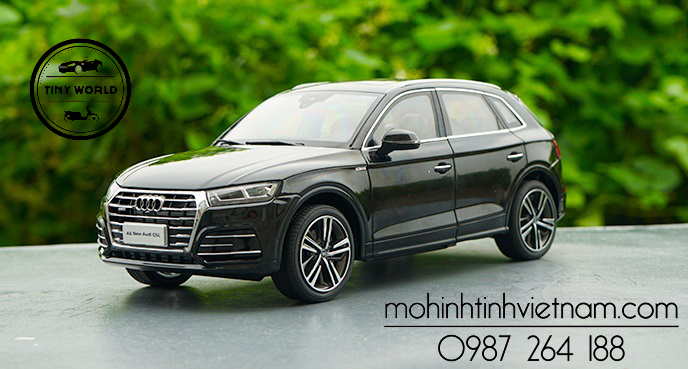 MÔ HÌNH Ô TÔ AUDI Q5L 2018 (ĐEN) 1:18 DEALER