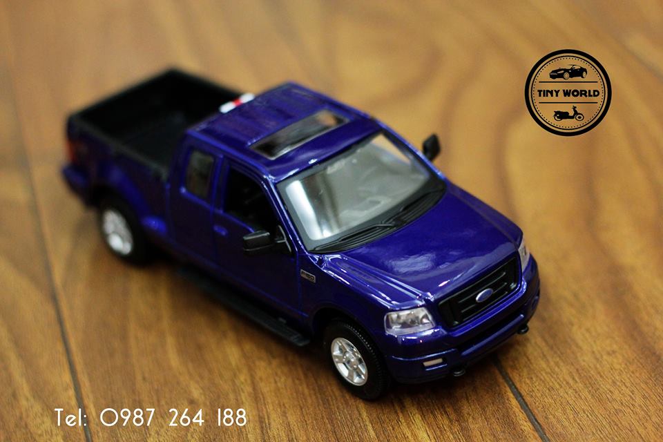 MÔ HÌNH Ô TÔ FORD F-150 FX4 PICKUP (XANH) 1:27 MAISTO