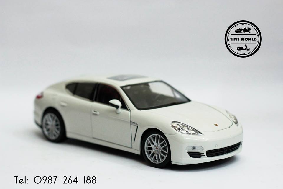 MÔ HÌNH Ô TÔ PORSCHE PANAMERA S (TRẮNG) 1:24 WELLY