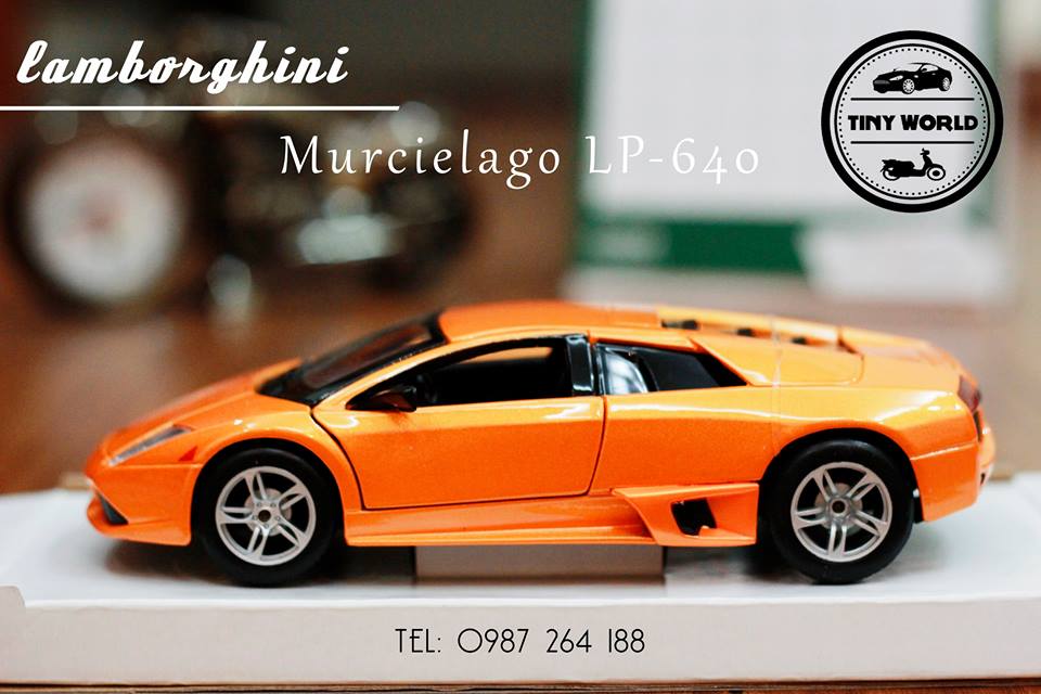 MÔ HÌNH Ô TÔ LAMBORGHINI MURCIELAGO LP640-4 (CAM) 1:24 MAISTO