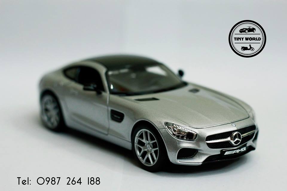 MÔ HÌNH Ô TÔ MERCEDES-BENZ AMG GT (BẠC) 1:24 MAISTO