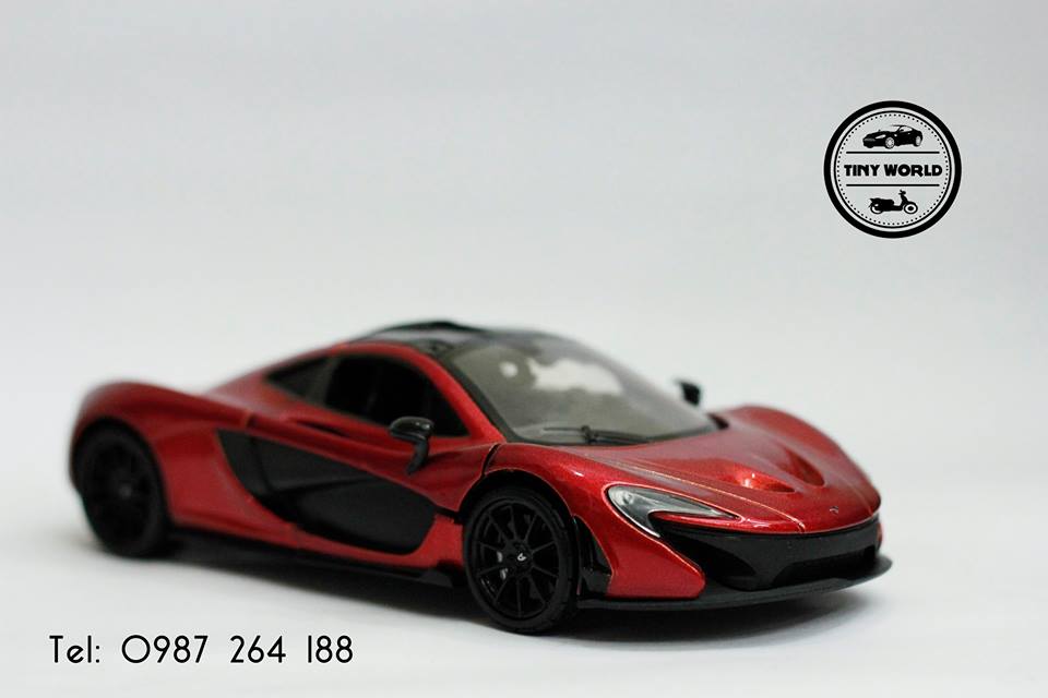 MÔ HÌNH Ô TÔ MCLAREN P1 (ĐỎ) 1:24 MOTORMAX