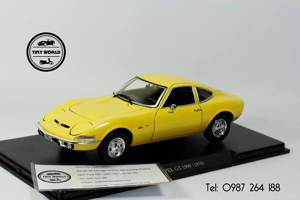 MÔ HÌNH Ô TÔ OPEL GT 1990 (VÀNG) 1:24 WHITEBOX