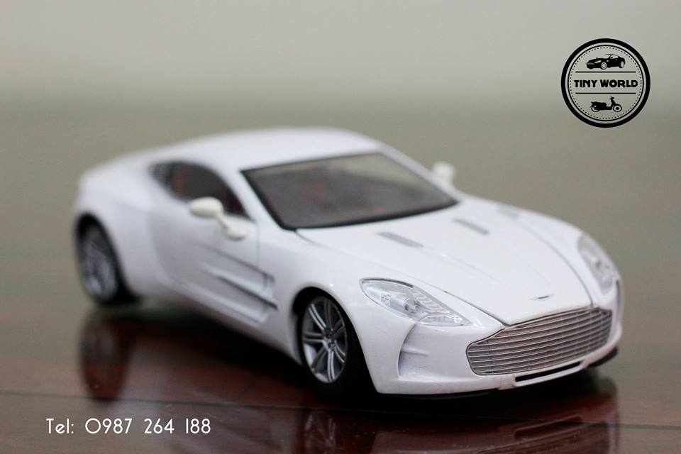 MÔ HÌNH Ô TÔ ASTON MARTIN ONE 77 (TRẮNG) 1:24 SPEEDY