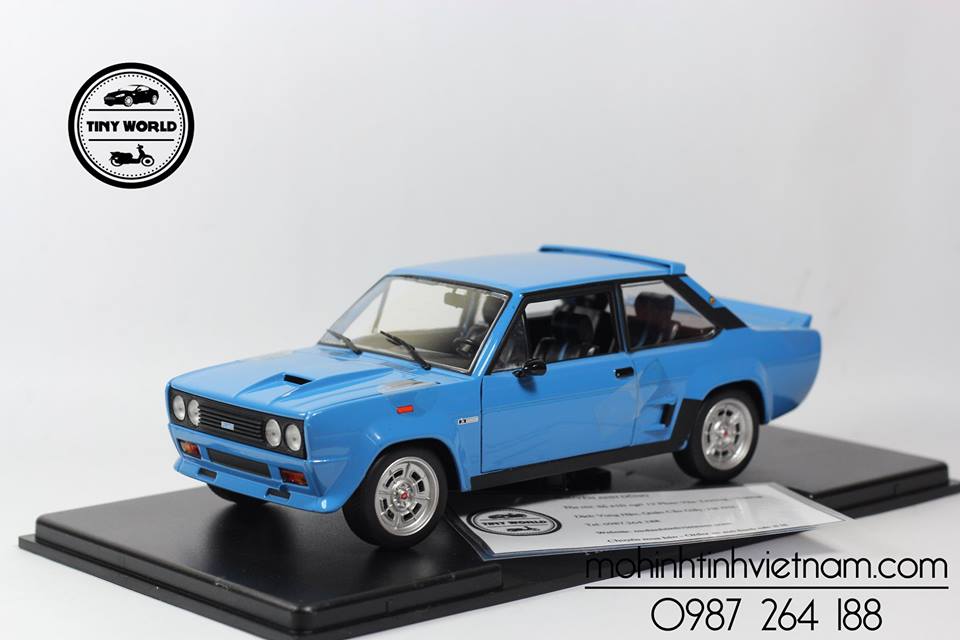 MÔ HÌNH Ô TÔ FIAT 131 ABARTH 1976 (XANH) 1:24 WHITEBOX