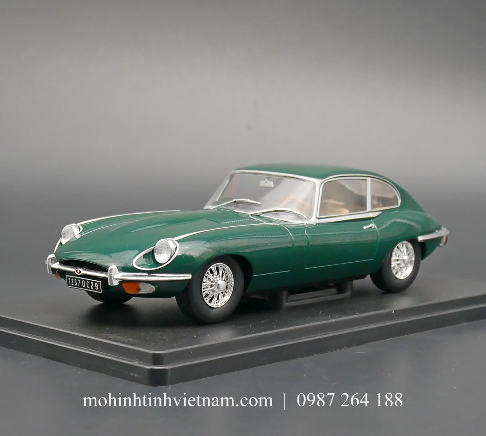 MÔ HÌNH Ô TÔ JAGUAR TYPE E 1962 (XANH) 1:24 IXO