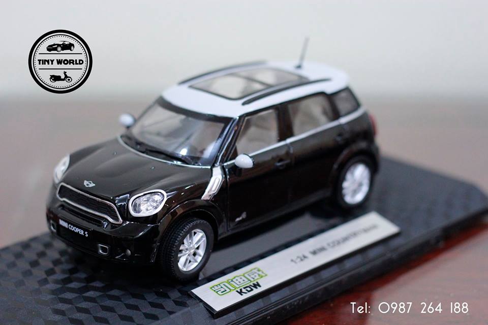MINI COOPER S COUNTRYMAN (ĐEN) 1:24 KDW