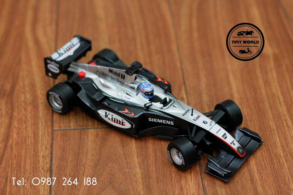 MÔ HÌNH Ô TÔ MERCEDES-BENZ F1 (ĐEN) 1:24