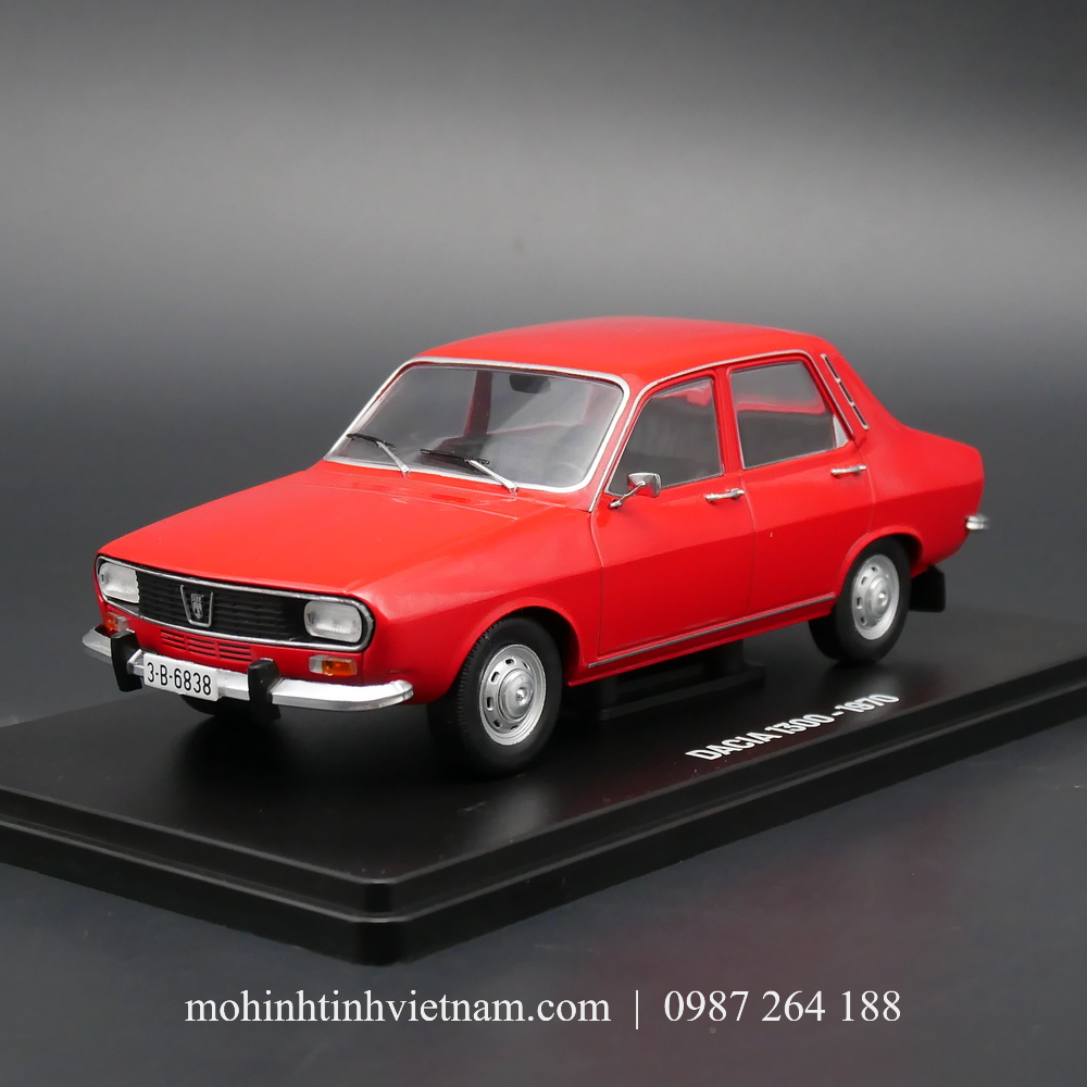 MÔ HÌNH Ô TÔ DACIA 1300 1970 (XANH) 1:24 IXO