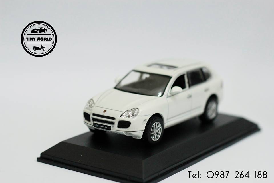 MÔ HÌNH Ô TÔ PORSCHE CAYENNE S (TRẮNG) 1:43