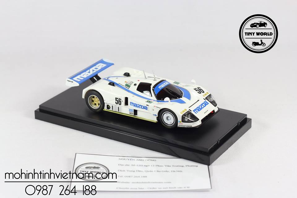 MÔ HÌNH Ô TÔ MAZDA 787 (TRẮNG) 1:43 KYOSHO