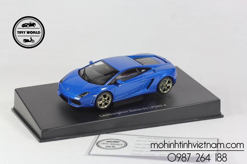 MÔ HÌNH Ô TÔ LAMBORGHINI GALLARDO LP560-4 (XANH) 1:43 AUTOART