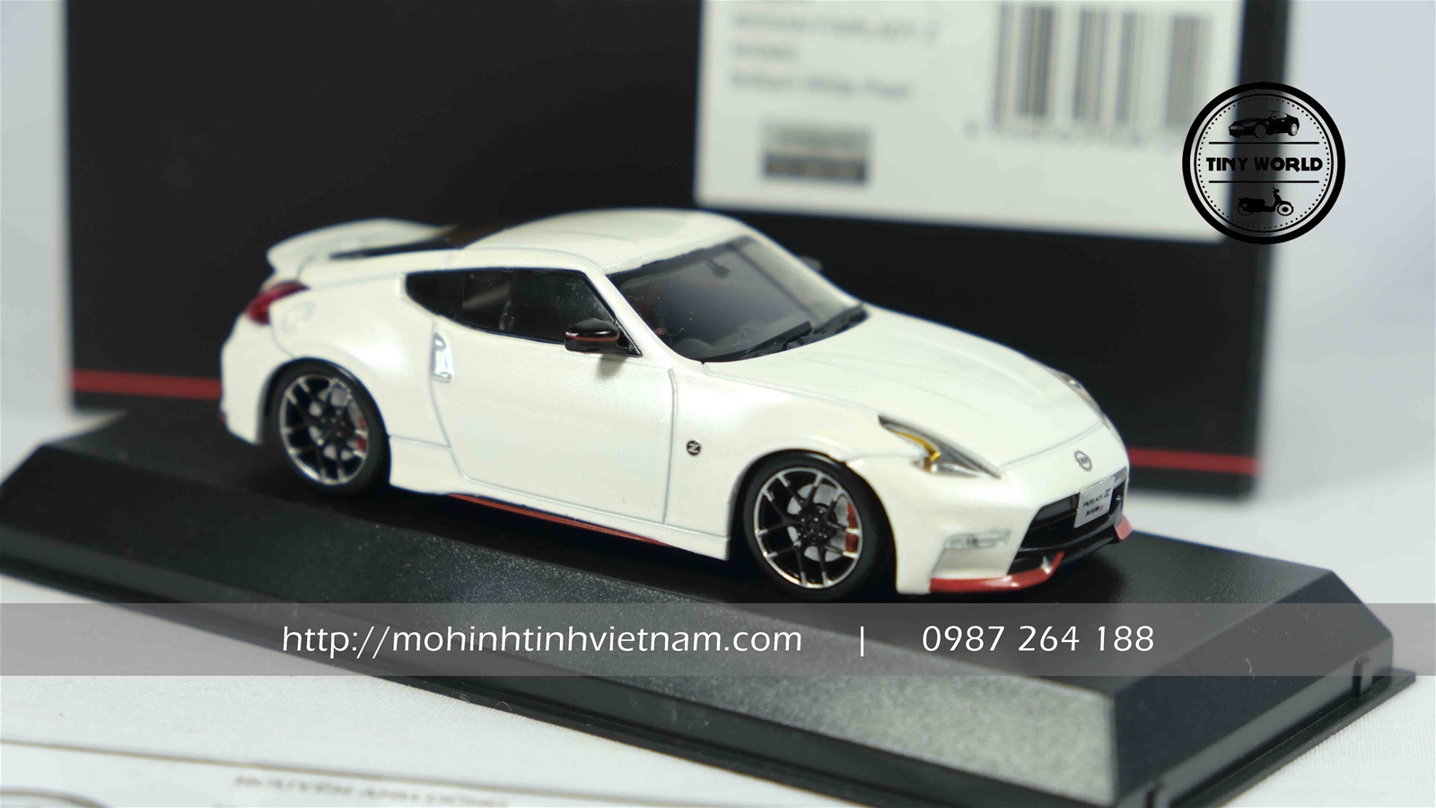 MÔ HÌNH Ô TÔ NISSAN FAIRLADY Z NISMO (TRẮNG) 1:43 KYOSHO