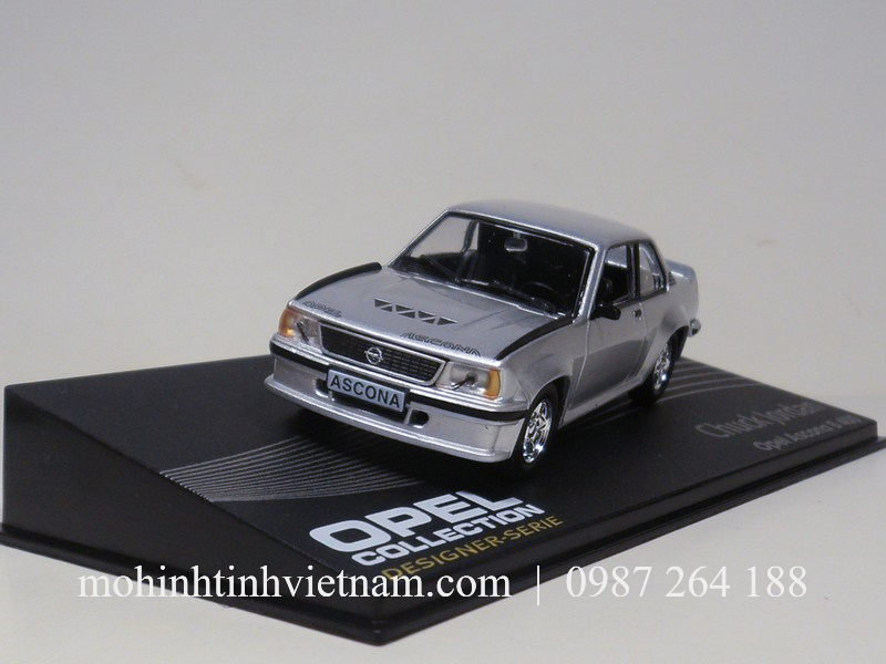 MÔ HÌNH Ô TÔ OPEL ASCONA B 400 1967—1970 (BẠC) 1:43 IXO