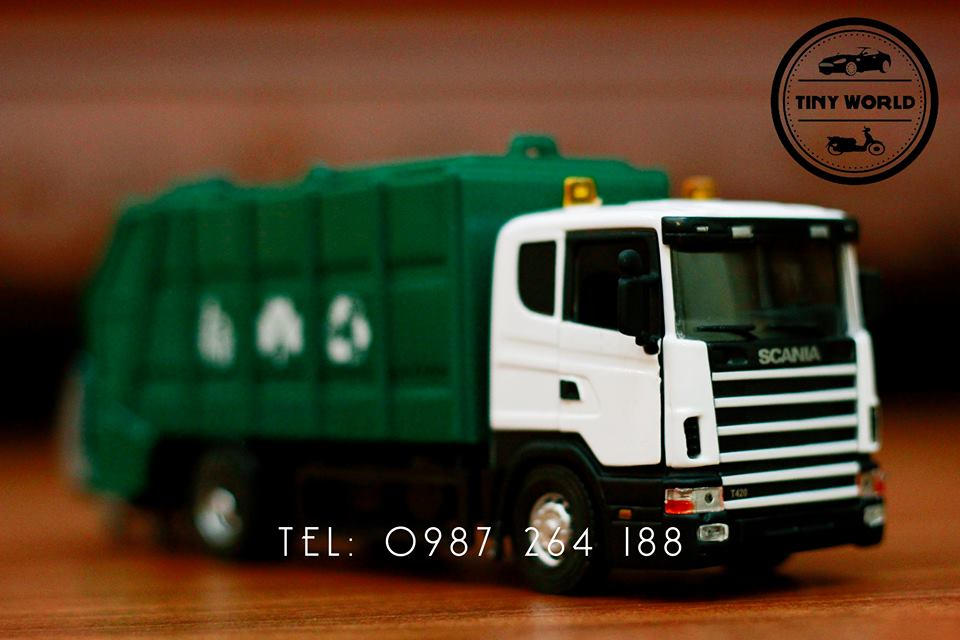 MÔ HÌNH XE TẢI SCANIA (XANH) 1:43 JOYCITY