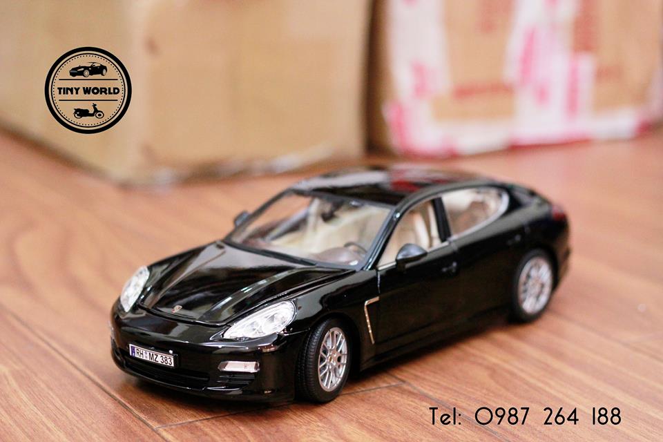 MÔ HÌNH Ô TÔ PORSCHE PANAMERA S (ĐEN) 1:18 MZ