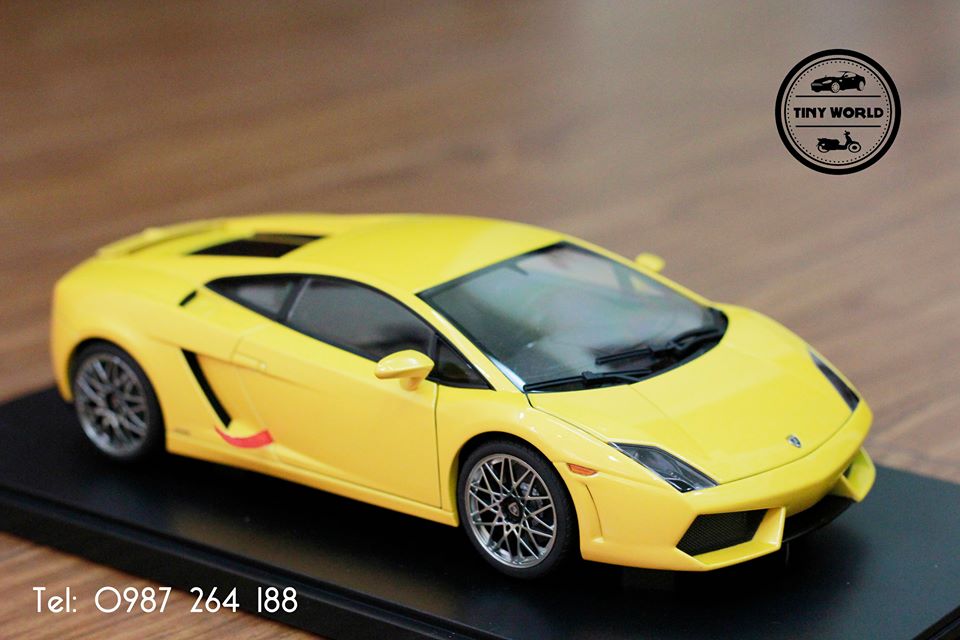 MÔ HÌNH Ô TÔ LAMBORGHINI GALLARDO LP560-4 (VÀNG) 1:18 AUTOART