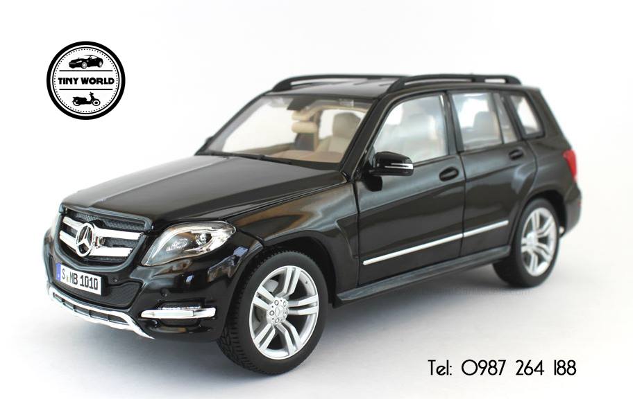 MÔ HÌNH Ô TÔ MERCEDES-BENZ GLK (ĐEN) 1/18 MAISTO