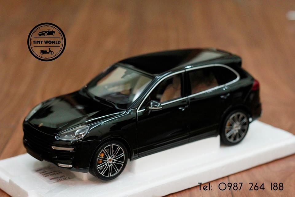 MÔ HÌNH Ô TÔ PORSCHE CAYENNE TURBO S (ĐEN) 1:18 MINICHAMPS