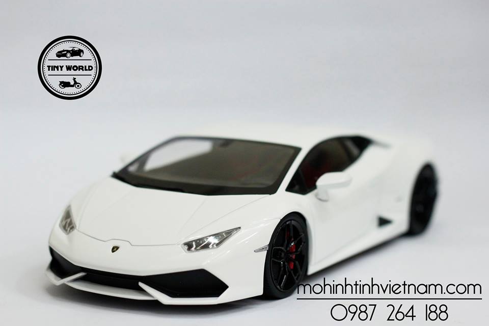 MÔ HÌNH Ô TÔ LAMBORGHINI HURACAN LP610-4 (TRẮNG) 1:18 KYOSHO