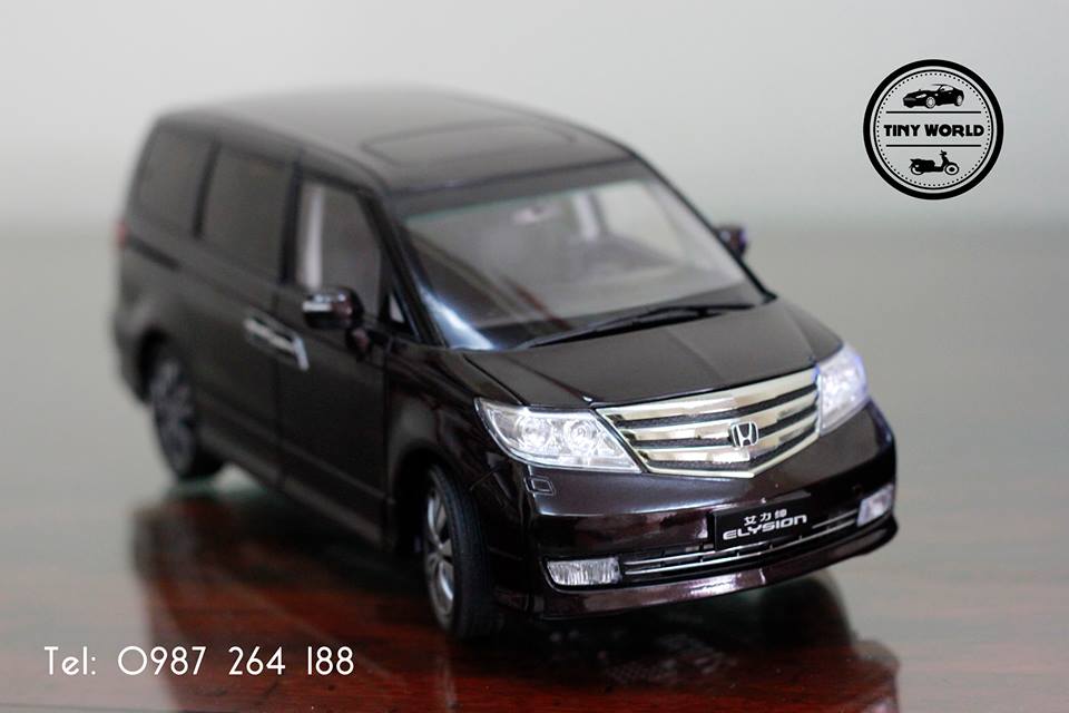 MÔ HÌNH Ô TÔ HONDA ELYSION (NÂU) 1:18 DEALER