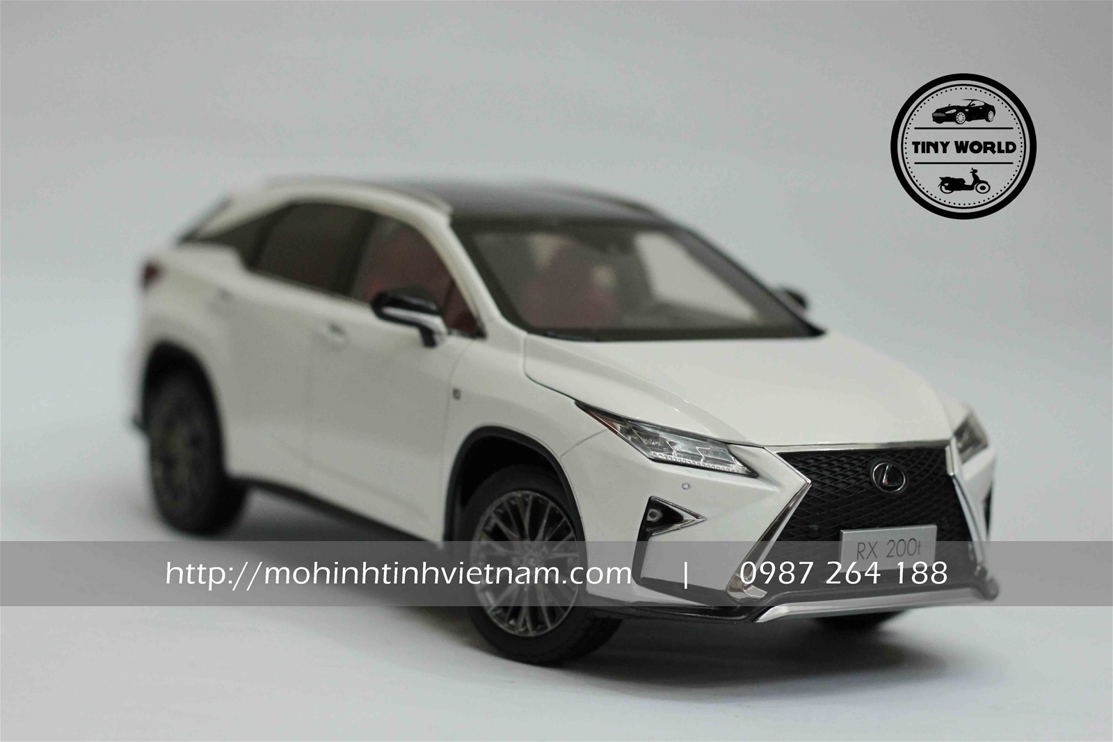 MÔ HÌNH Ô TÔ LEXUS RX200T (TRẮNG) 1:18 PAUDI